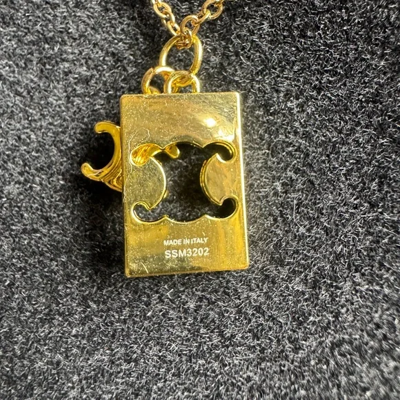 Celine Gold Pendant - Picture 2 of 2